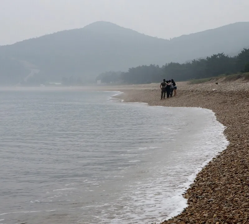 백령도 콩돌해변. 김선식 기자