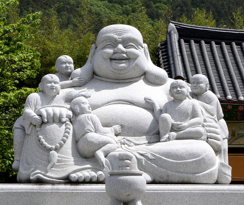 송광사 극락전 앞 복전함. 김선식 기자